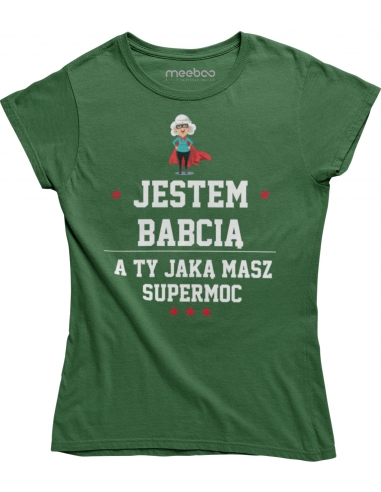 KOSZULKA BABCIA I SUPERMOC