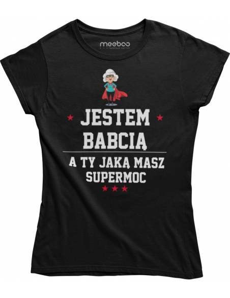 KOSZULKA BABCIA I SUPERMOC