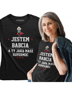 KOSZULKA BABCIA I SUPERMOC