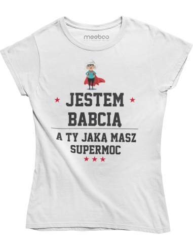 KOSZULKA BABCIA I SUPERMOC