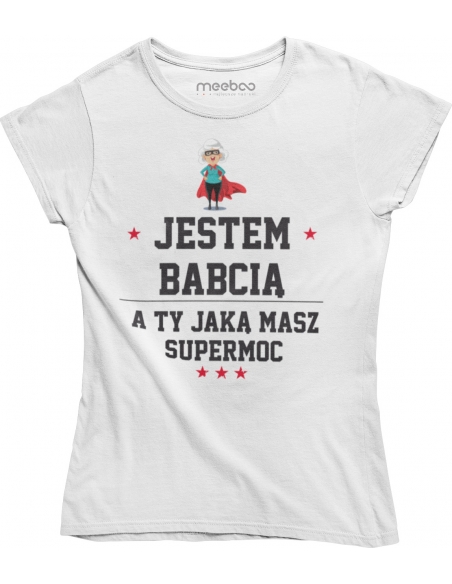 KOSZULKA BABCIA I SUPERMOC
