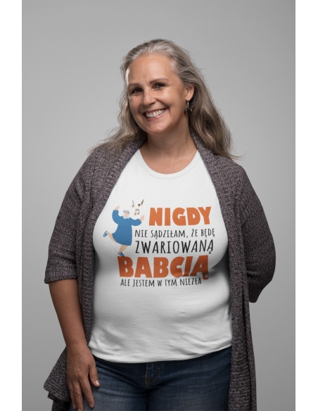 KOSZULKA ZWARIOWANA BABCIA