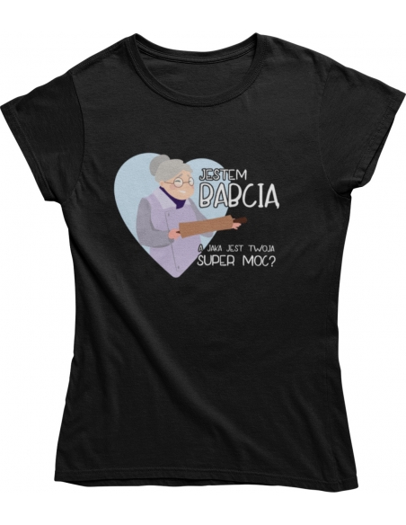 KOSZULKA JESTEM BABCIĄ