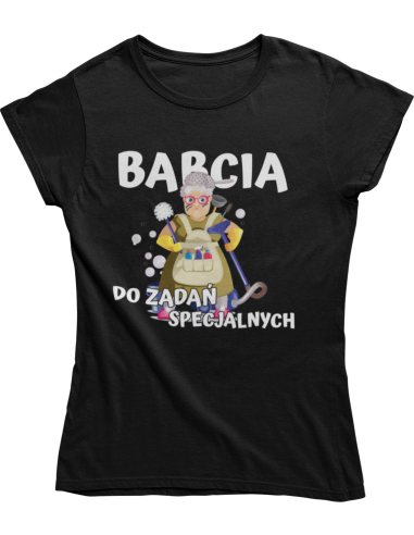 KOSZULKA BABCIA DO ZADAŃ SPECJALNYCH...