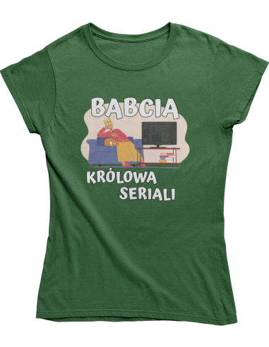 KOSZULKA BABCIA KRÓLOWA SERIALI