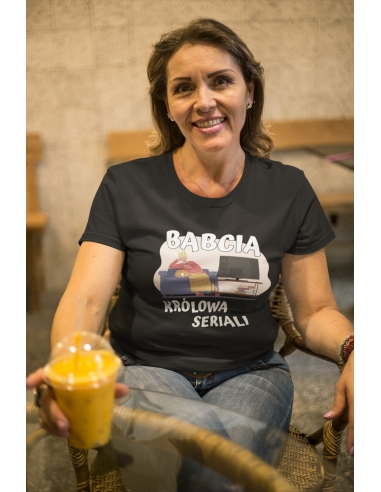 KOSZULKA BABCIA KRÓLOWA SERIALI