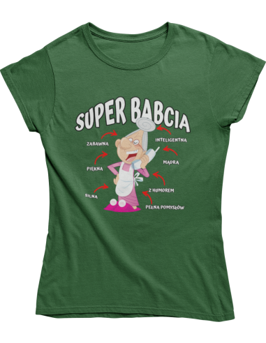 KOSZULKA SUPER BABCIA