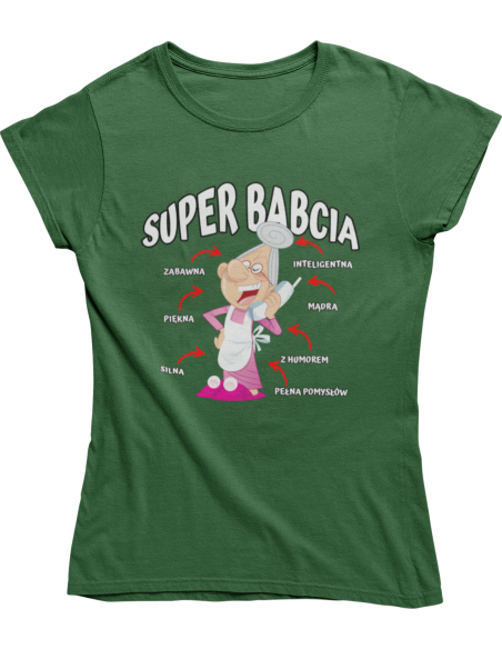 KOSZULKA SUPER BABCIA