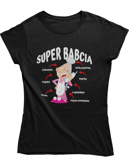 KOSZULKA SUPER BABCIA