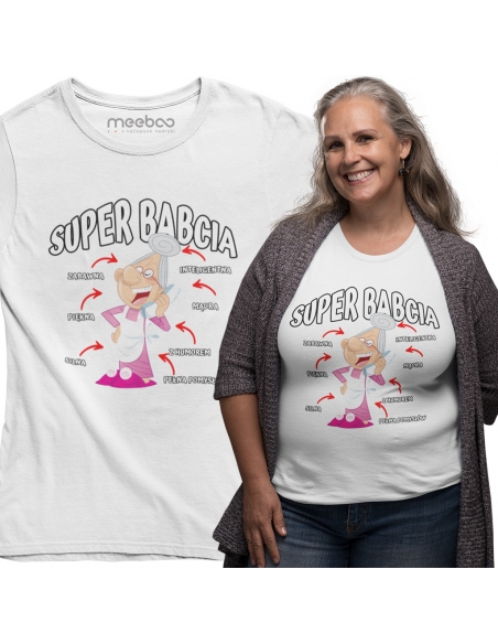 KOSZULKA SUPER BABCIA