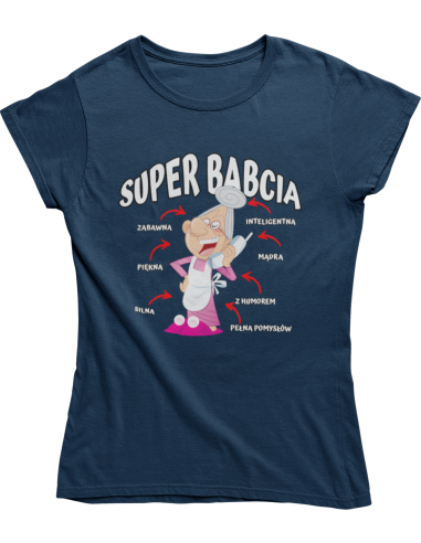 KOSZULKA SUPER BABCIA