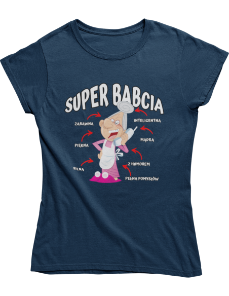 KOSZULKA SUPER BABCIA