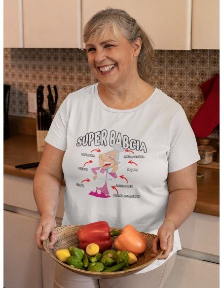 KOSZULKA SUPER BABCIA