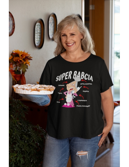 KOSZULKA SUPER BABCIA