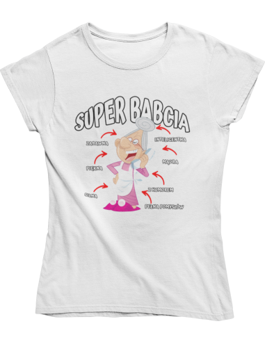 KOSZULKA SUPER BABCIA
