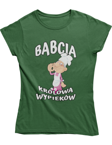 KOSZULKA BABCIA KRÓLOWA WYPIEKÓW