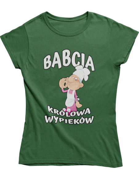KOSZULKA BABCIA KRÓLOWA WYPIEKÓW