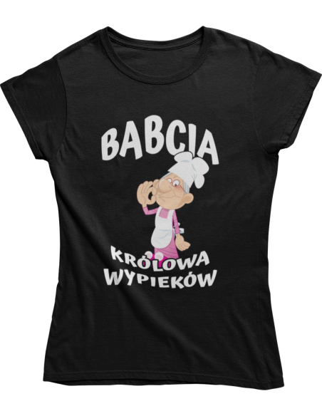 KOSZULKA BABCIA KRÓLOWA WYPIEKÓW