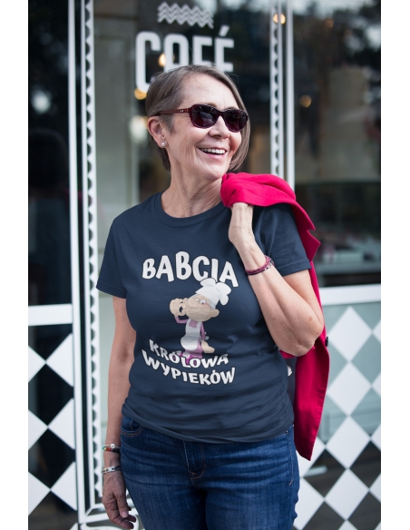 KOSZULKA BABCIA KRÓLOWA WYPIEKÓW