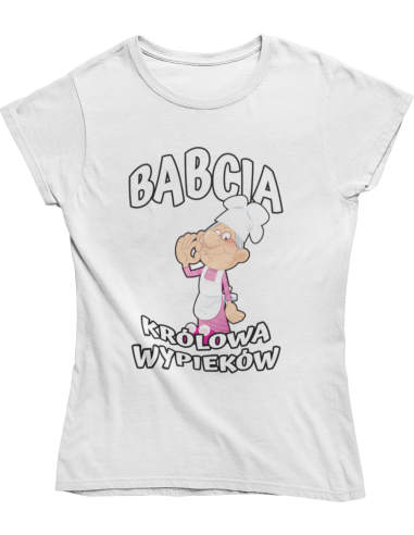 KOSZULKA BABCIA KRÓLOWA WYPIEKÓW