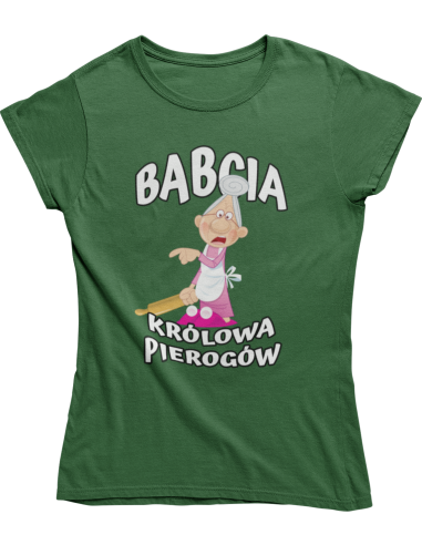 KOSZULKA BABCIA KRÓLOWA PIEROGÓW