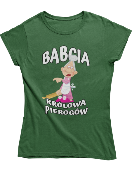 KOSZULKA BABCIA KRÓLOWA PIEROGÓW