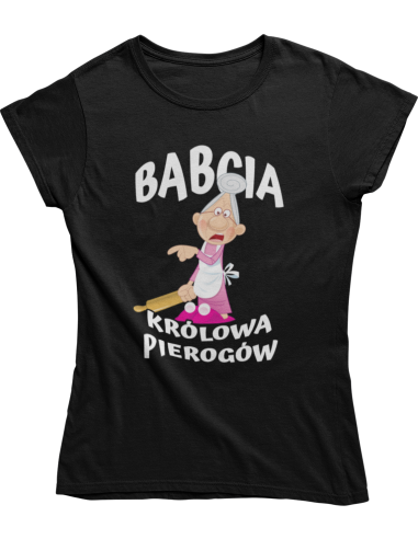 KOSZULKA BABCIA KRÓLOWA PIEROGÓW