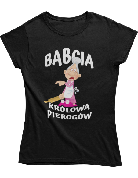 KOSZULKA BABCIA KRÓLOWA PIEROGÓW