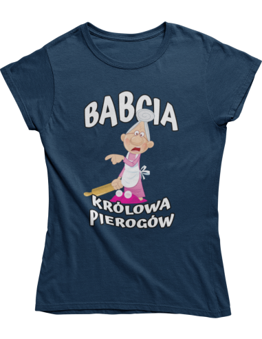 KOSZULKA BABCIA KRÓLOWA PIEROGÓW