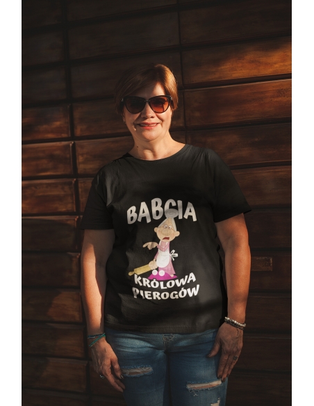 KOSZULKA BABCIA KRÓLOWA PIEROGÓW