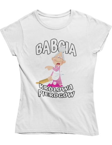 KOSZULKA BABCIA KRÓLOWA PIEROGÓW