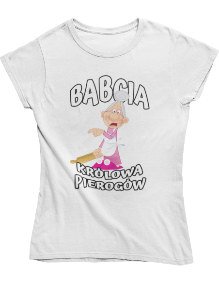 KOSZULKA BABCIA KRÓLOWA PIEROGÓW