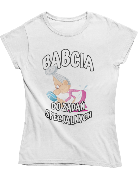 KOSZULKA BABCIA DO ZADAŃ SPECJALNYCH