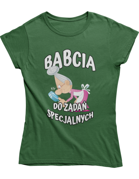KOSZULKA BABCIA DO ZADAŃ SPECJALNYCH