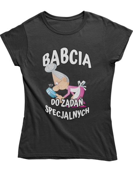 KOSZULKA BABCIA DO ZADAŃ SPECJALNYCH