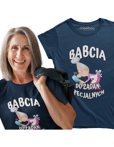 KOSZULKA BABCIA DO ZADAŃ SPECJALNYCH