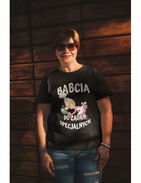 KOSZULKA BABCIA DO ZADAŃ SPECJALNYCH