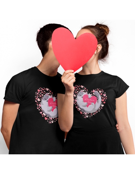 ZESTAW KOSZULEK DLA PAR KOTEK