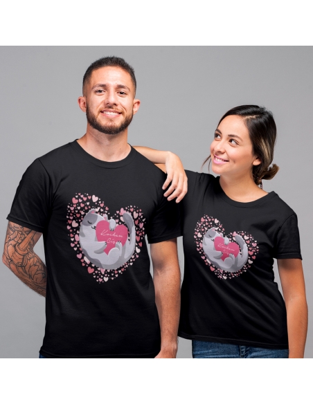 ZESTAW KOSZULEK DLA PAR KOTEK