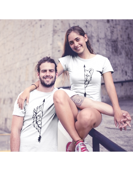 ZESTAW KOSZULEK DLA PAR LEW I LWICA