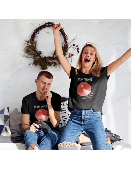 ZESTAW KOSZULEK DLA PAR MOJA MIŁOŚĆ