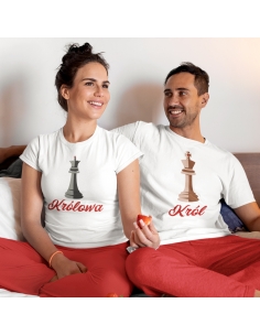ZESTAW KOSZULEK DLA PAR SZACHY 2