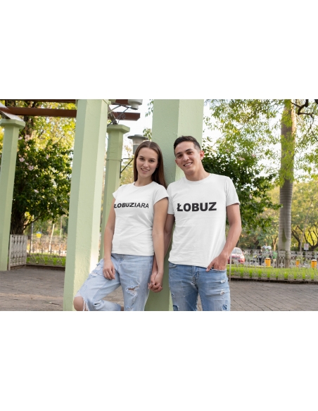 ZESTAW KOSZULEK DLA PAR ŁOBUZ ŁOBUZIARA