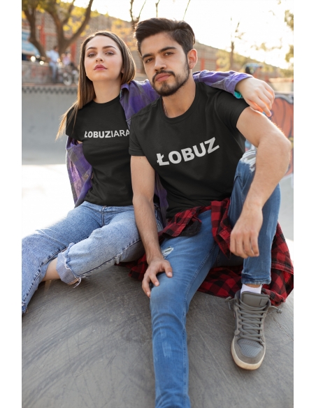 ZESTAW KOSZULEK DLA PAR ŁOBUZ ŁOBUZIARA