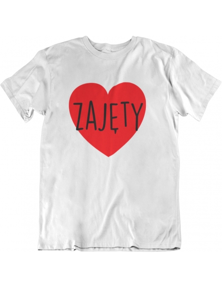 KOSZULKA MĘSKA ZAJĘTY, SERCE