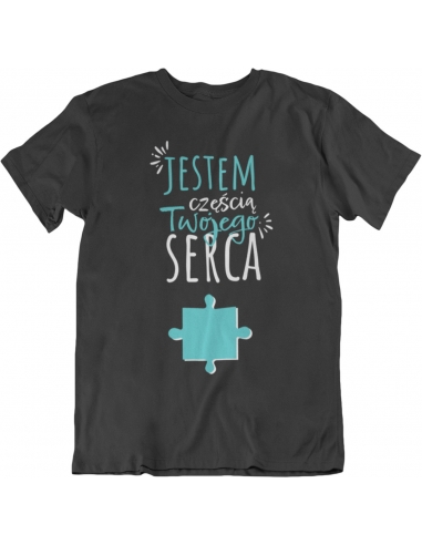 KOSZULKA MĘSKA CZĘŚĆ SERCA