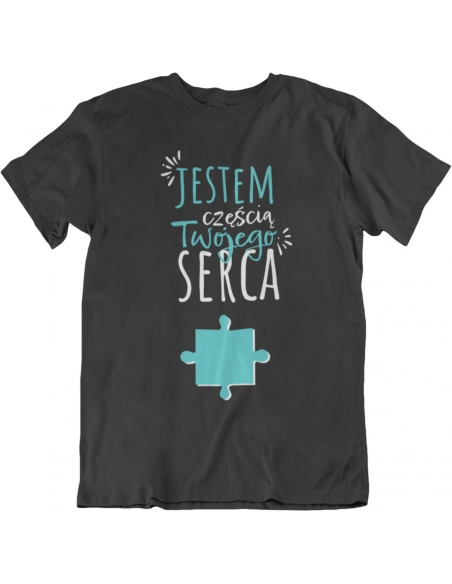 KOSZULKA MĘSKA CZĘŚĆ SERCA