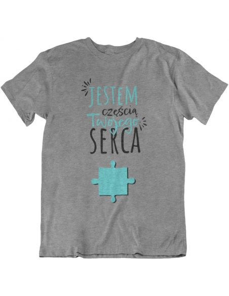 KOSZULKA MĘSKA CZĘŚĆ SERCA