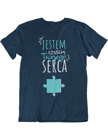 KOSZULKA MĘSKA CZĘŚĆ SERCA