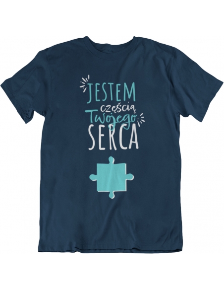 KOSZULKA MĘSKA CZĘŚĆ SERCA